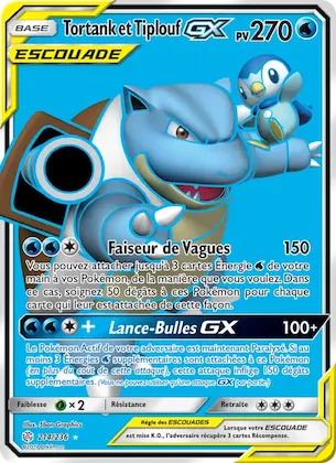 Tortank et Tiplouf GX n° 214 – Éclipse Cosmique