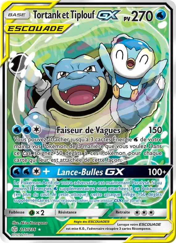 Tortank et Tiplouf GX 215 – Éclipse Cosmique