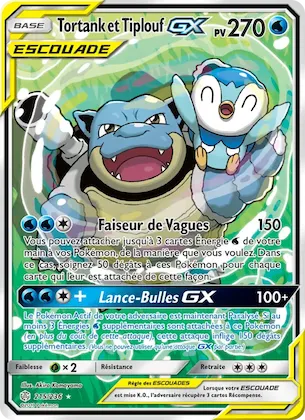 Tortank et Tiplouf GX 215 – Éclipse Cosmique