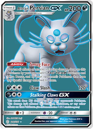 Alolan Persian-GX #219 – SM - Cosmic Eclipse