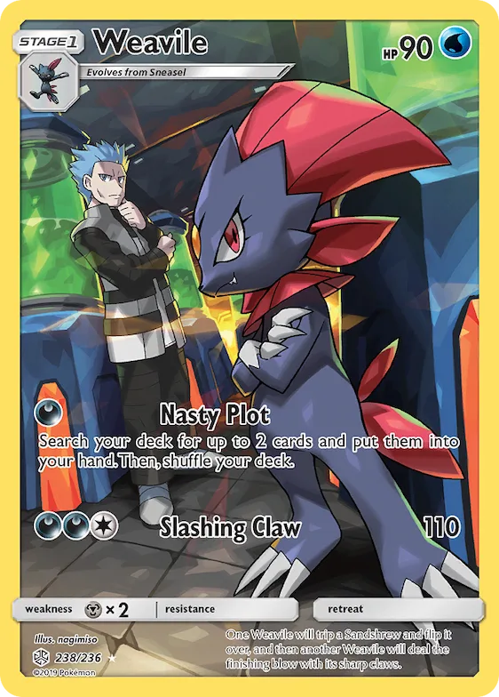 Weavile #238 – SM - Cosmic Eclipse