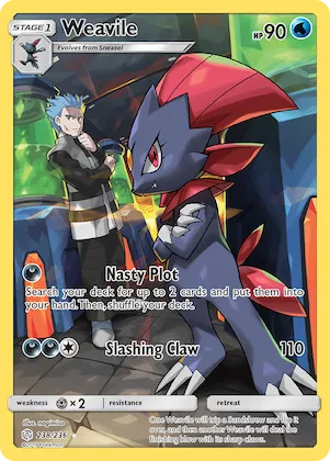 Weavile #238 – SM - Cosmic Eclipse