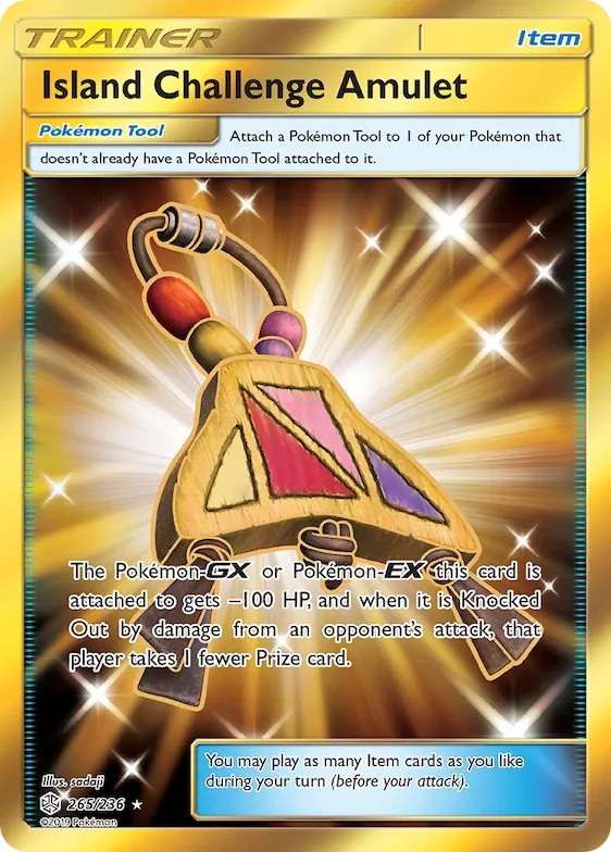 Island Challenge Amulet #265 – SM - Cosmic Eclipse