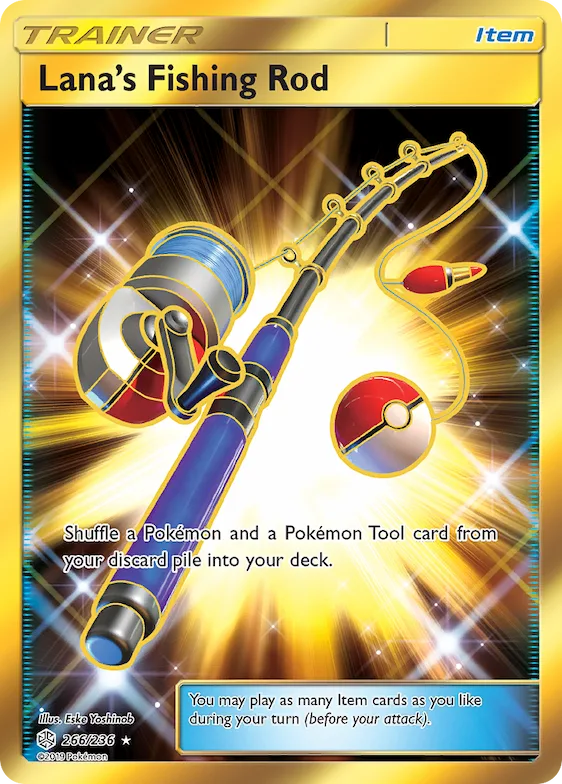 Lana's Fishing Rod #266 – SM - Cosmic Eclipse