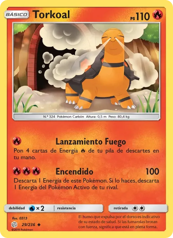 Torkoal 29 – Eclipse Cósmico