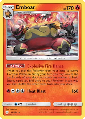 Emboar #33 – SM - Cosmic Eclipse