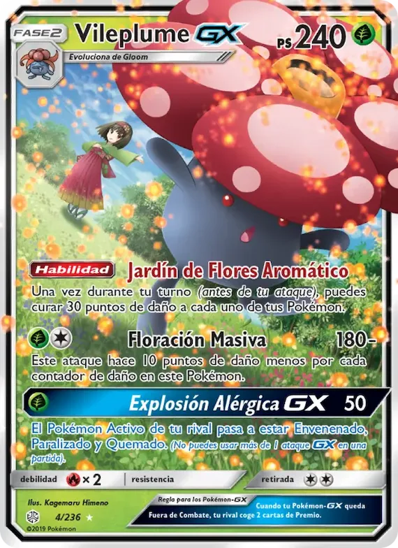 Vileplume GX 4 – Eclipse Cósmico