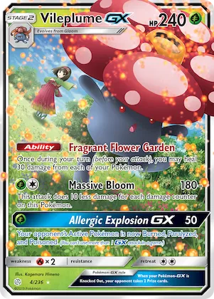 Vileplume-GX #4 – SM - Cosmic Eclipse