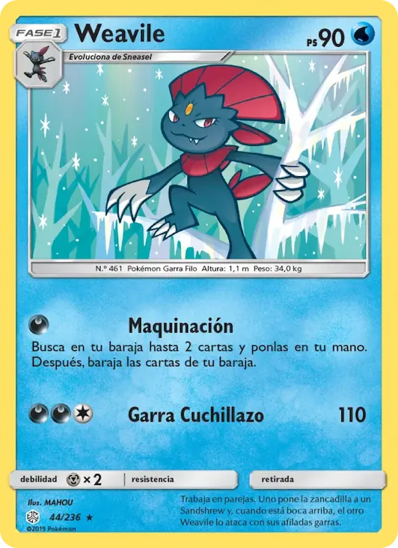 Weavile 44 – Eclipse Cósmico
