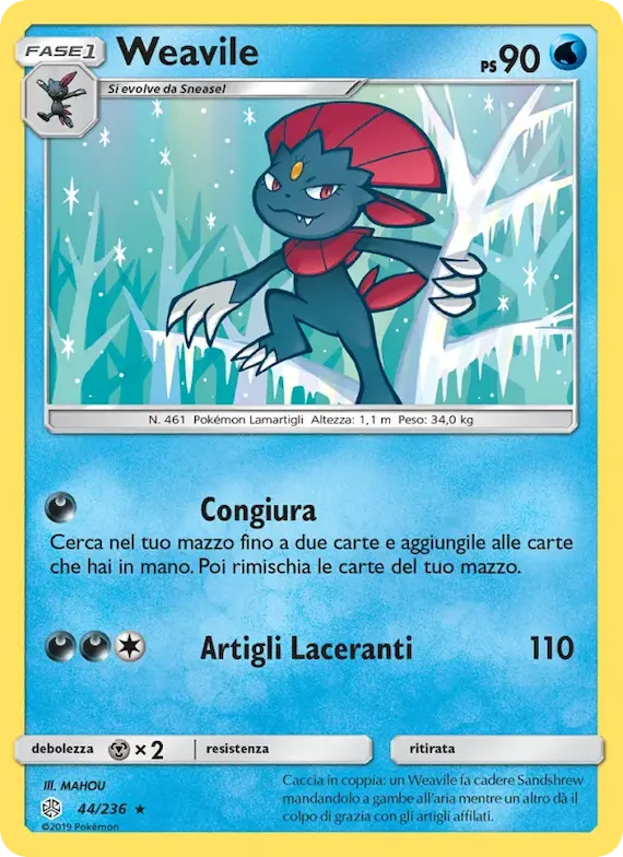 Weavile 44 – Eclissi Cosmica