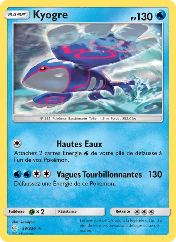 Kyogre 53 – Éclipse Cosmique