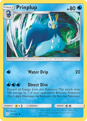 Prinplup #55 – SM - Cosmic Eclipse