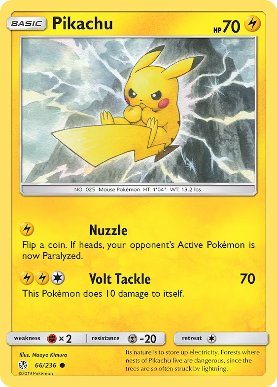 Pikachu #66 – SM - Cosmic Eclipse