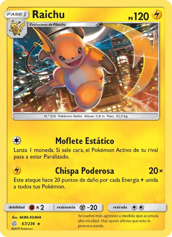 Raichu 67 – Eclipse Cósmico