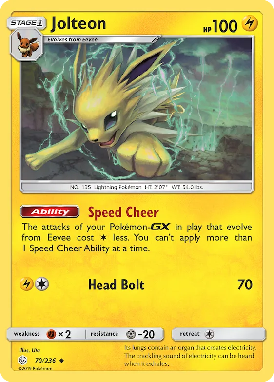 Jolteon #70 – SM - Cosmic Eclipse
