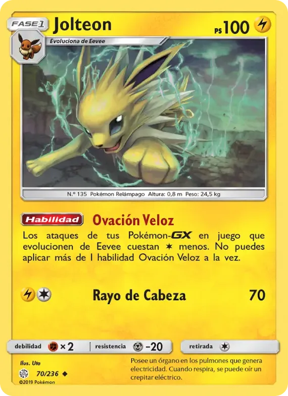 Jolteon 70 – Eclipse Cósmico