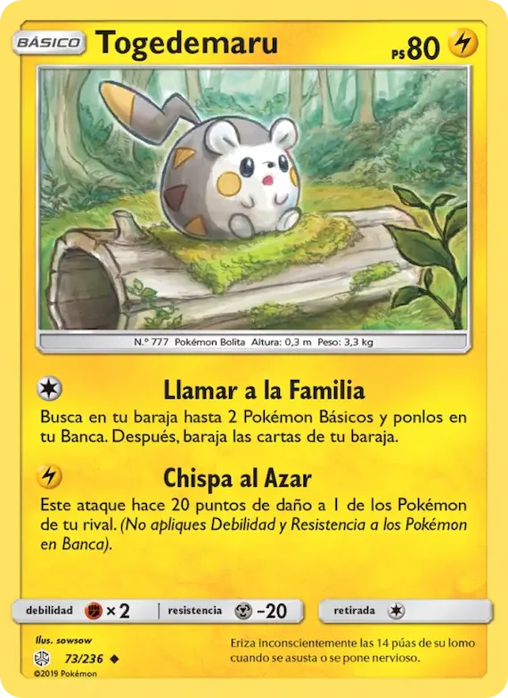 Togedemaru 73 – Eclipse Cósmico