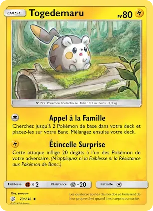 Togedemaru n° 73 – Éclipse Cosmique