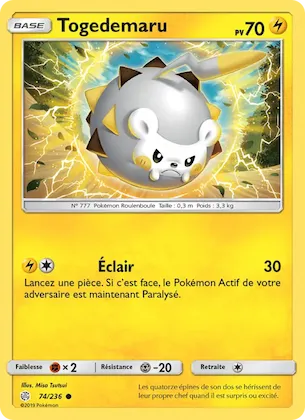 Togedemaru n° 74 – Éclipse Cosmique