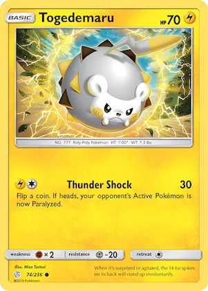 Togedemaru #74 – SM - Cosmic Eclipse