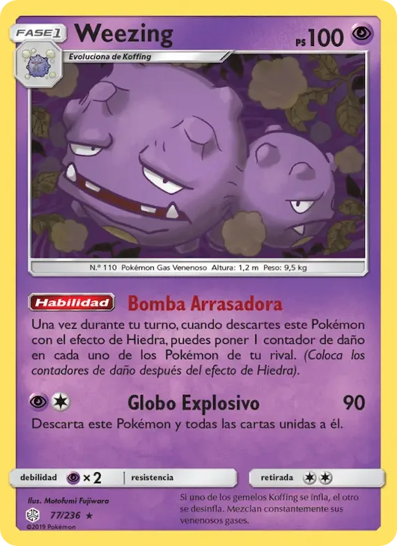 Weezing 77 – Eclipse Cósmico