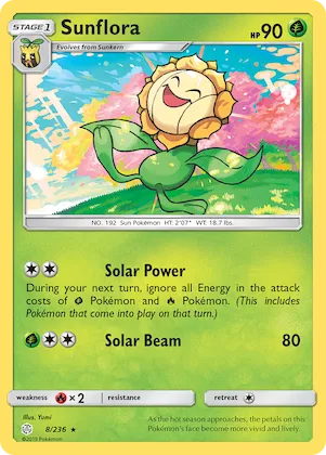 Sunflora #8 – SM - Cosmic Eclipse
