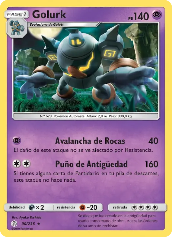 Golurk 90 – Eclipse Cósmico