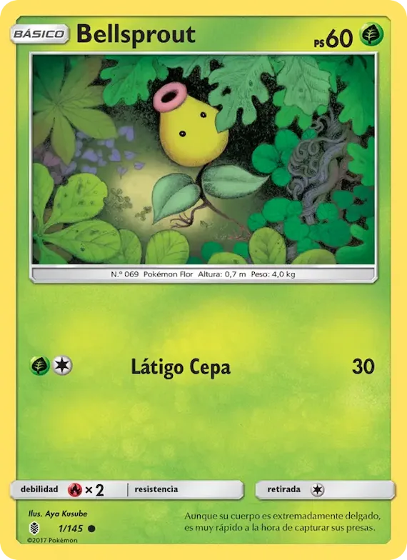 Bellsprout 1 – Albor de Guadianes