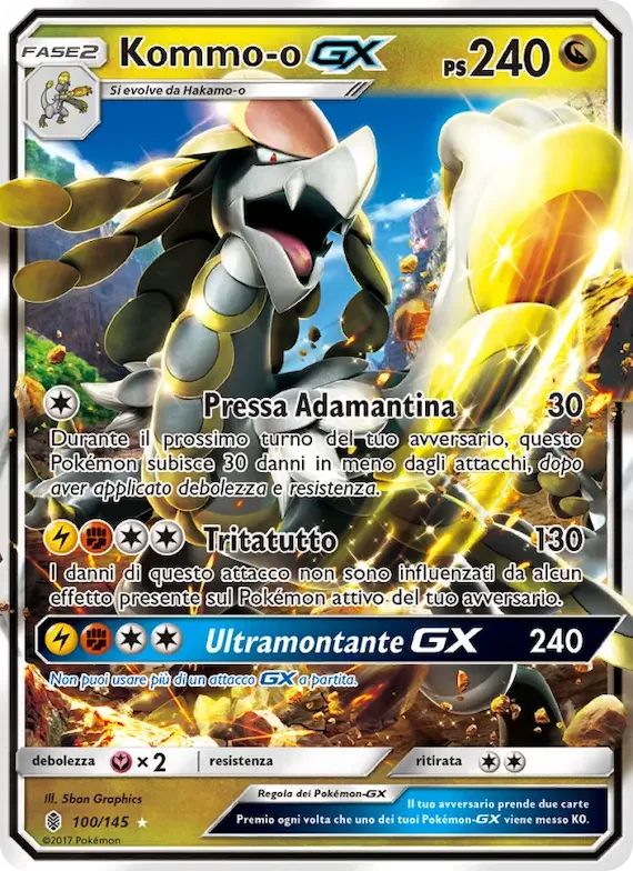 Kommo-o GX 100 – Guardiani Nascenti