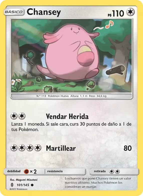 Chansey 101 – Albor de Guadianes