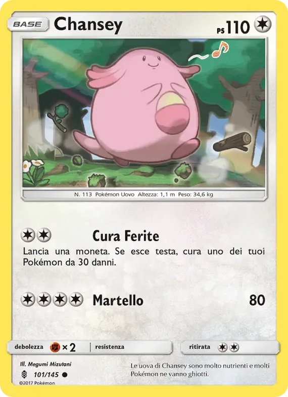 Chansey 101 – Guardiani Nascenti