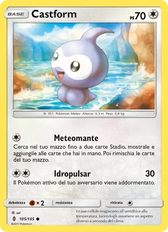 Castform 105 – Guardiani Nascenti