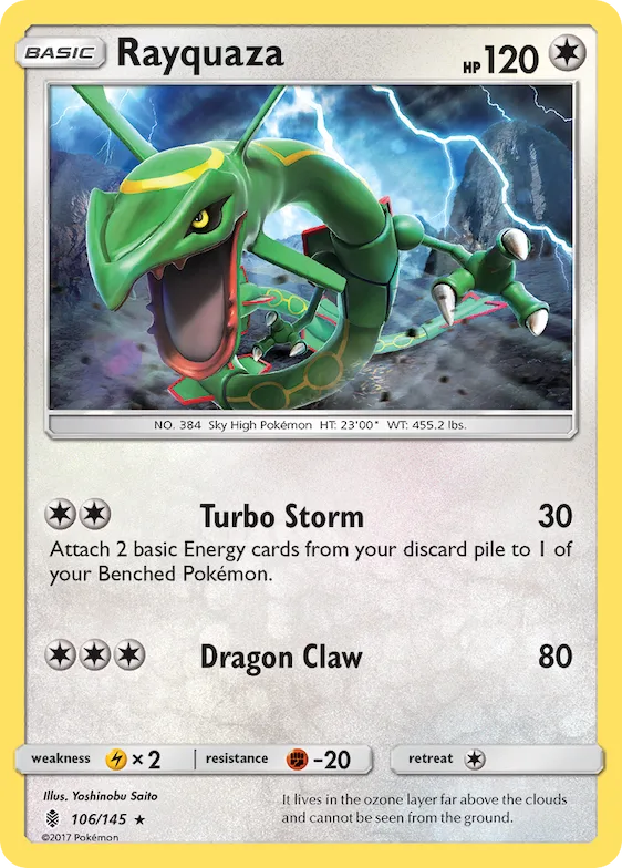 Rayquaza #106 – Guardians Rising