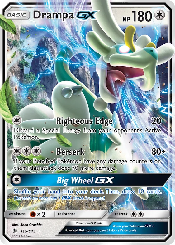 Drampa-GX #115 – Guardians Rising
