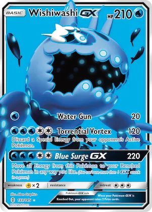Wishiwashi-GX #133 – Guardians Rising