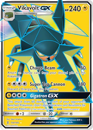 Vikavolt-GX #134 – Guardians Rising