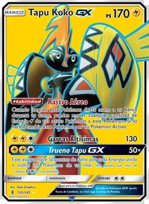 Tapu Koko GX 135 – Albor de Guadianes