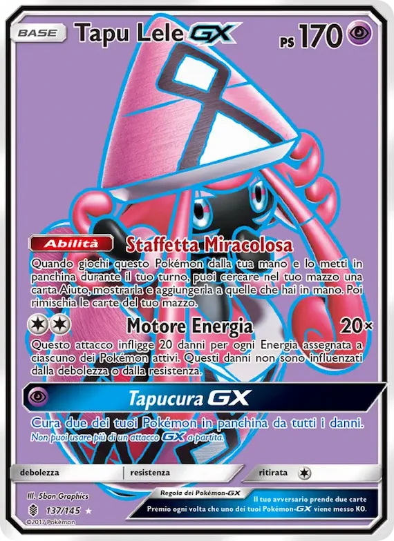 Tapu Lele GX 137 – Guardiani Nascenti