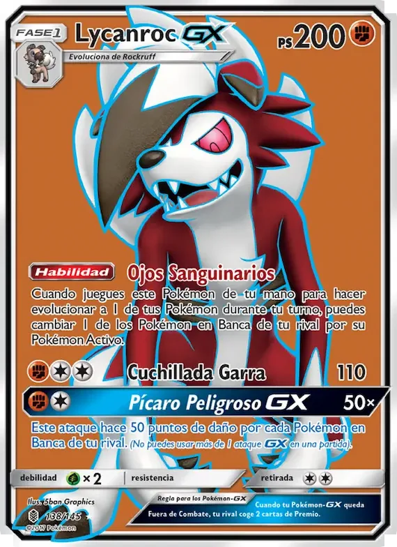 Lycanroc GX 138 – Albor de Guadianes