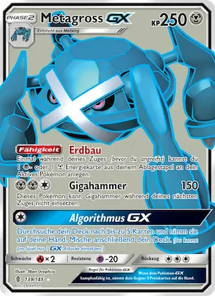 Metagross GX Nr. 139 – Guardians Rising