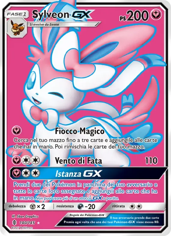 Sylveon GX 140 – Guardiani Nascenti