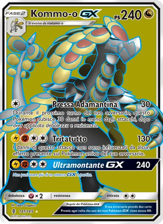 Kommo-o GX 141 – Guardiani Nascenti