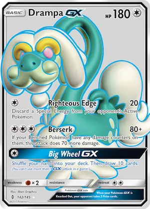 Drampa-GX #142 – Guardians Rising