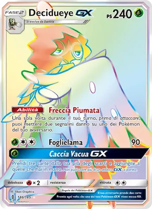 Decidueye GX 146 – Guardiani Nascenti