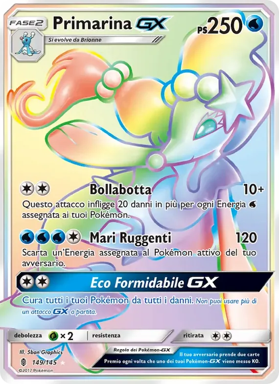 Primarina GX 149 – Guardiani Nascenti
