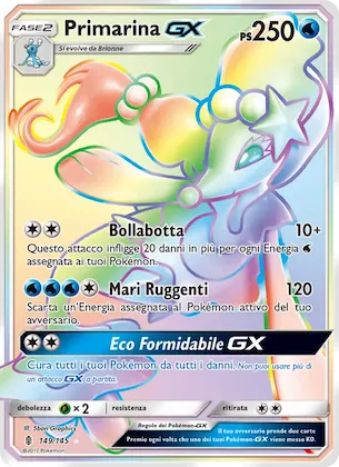Primarina GX 149 – Guardiani Nascenti