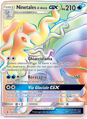Ninetales di Alola GX 150 – Guardiani Nascenti
