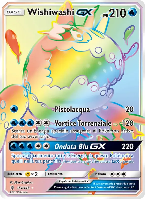 Wishiwashi GX 151 – Guardiani Nascenti
