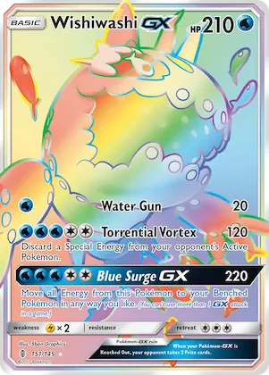 Wishiwashi-GX #151 – Guardians Rising