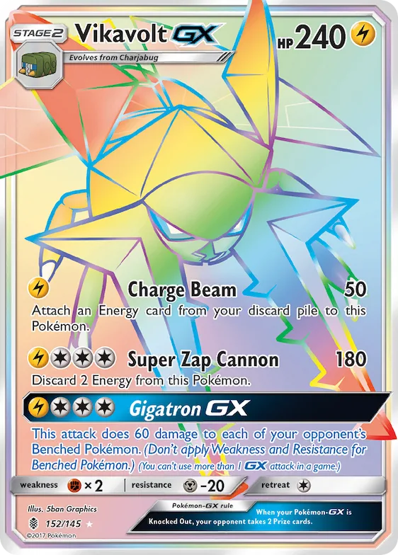 Vikavolt-GX #152 – Guardians Rising